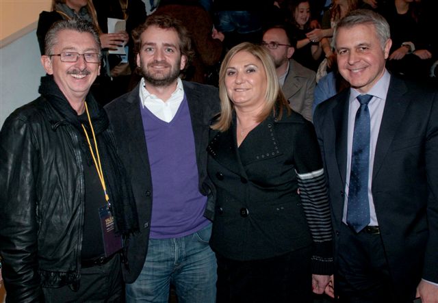 Salva Broseta, Pilar Calabuig y Juan Soto